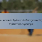 Δοκιμαστικός Αγώνας: Διεθνείς κατατάξεις, Στατιστικά, Ορόσημα