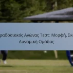 Παραδοσιακός Αγώνας Τεστ: Μορφή, Σκορ, Δυναμική Ομάδας