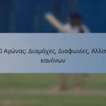 T20 Αγώνας: Διαμάχες, Διαφωνίες, Αλλαγές κανόνων